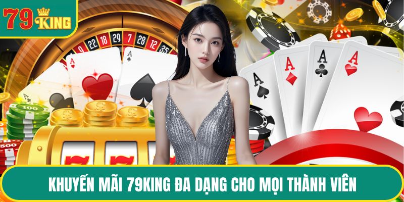 Khuyến mãi 79KING đa dạng cho mọi thành viên